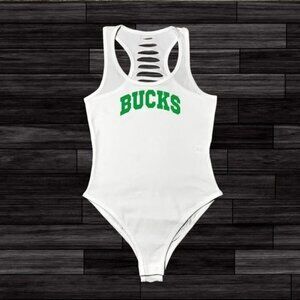 Milwaukee Bucks Basketball Team Bodysuit, Bucks Fan, Bucks Womens Shirt, Bucks